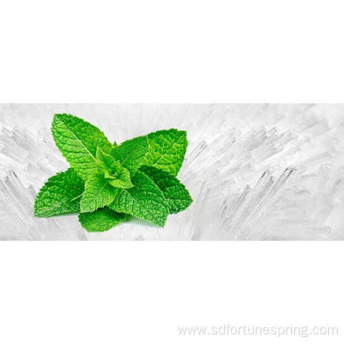 Menthol crystal food additives